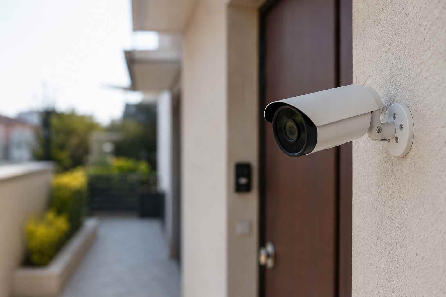 ¿Es legal instalar una cámara que grabe la puerta de mi vivienda?